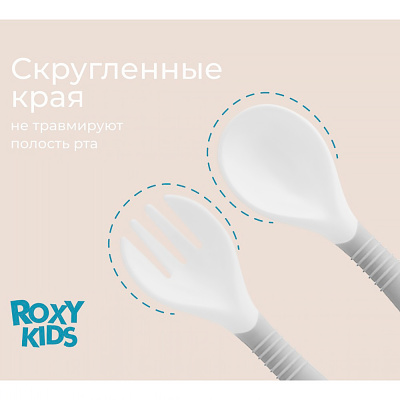 Набор столовых приборов для малышей в пенале Roxy-Kids RFD-002-Gr 5