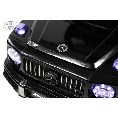 Детский толокар Mercedes-Benz G63 RiverToys Z001ZZ-B чёрный бриллиант фото 11