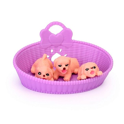 Кукла Анжелика с питомцами 13 см Наша игрушка 606008 Кукла Анжелика с питомцами 13 см Наша игрушка 606008