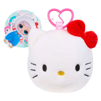 Двусторонняя плюшевая игрушка с куклой ЛОЛ Сюрпрайз Hello Kitty & Friends MGA 70777