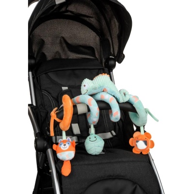 Игрушка подвеска мягкая Хамелеон Chicco 00011043000000