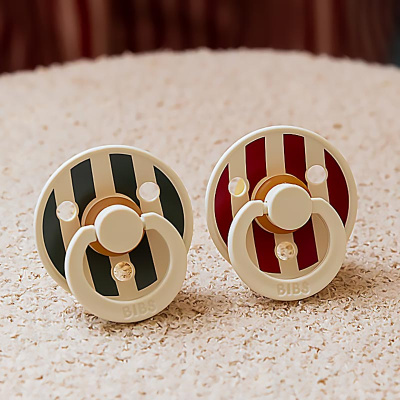 Набор пустышек латексных Studio Colour 2 шт от 6 месяцев Block Ruby Pine Mix Bibs 12022106 2