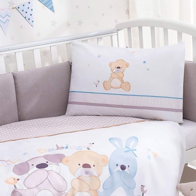 Комплект постельного белья для детей Три друга Perina В3-01.2 2