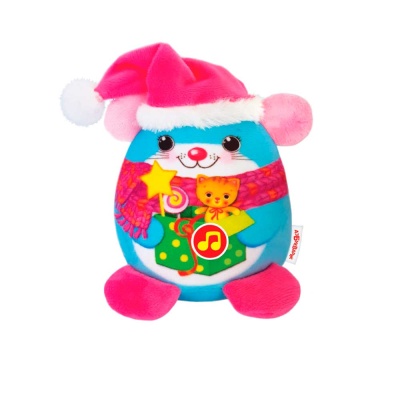 Мягкая игрушка Новогодние плюшики Азбукварик 4