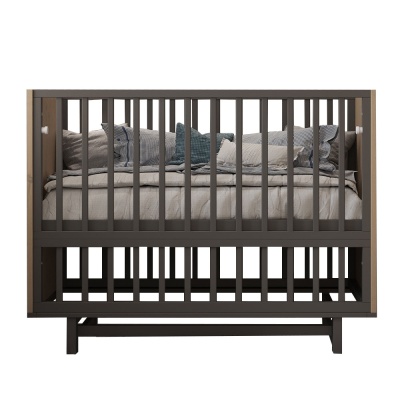 Детская кроватка Incanto Cambridge графит/дуб 01