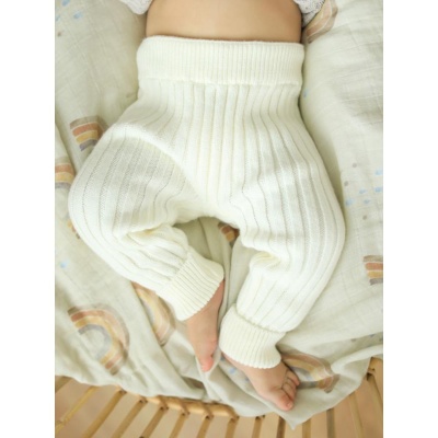 Штанишки вязаные Лапша Маленькая звезда 0005 (ЧЗ-нк) кремовый 03