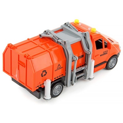 Автомобиль Мусоровоз инерционный свет звук Veld Co 118478 3