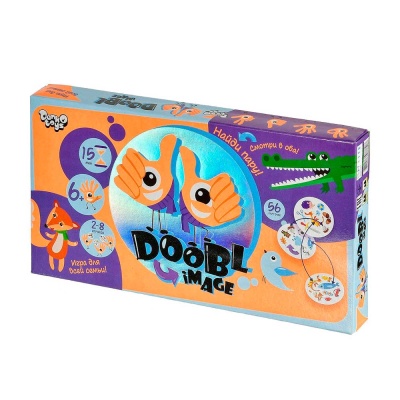 Настольная игра Двойная картинка Danko Toys DВI-01-01