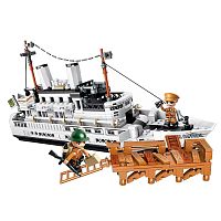 Конструктор Боевой корабль 455 деталей C21025 Qman FCJ0819813