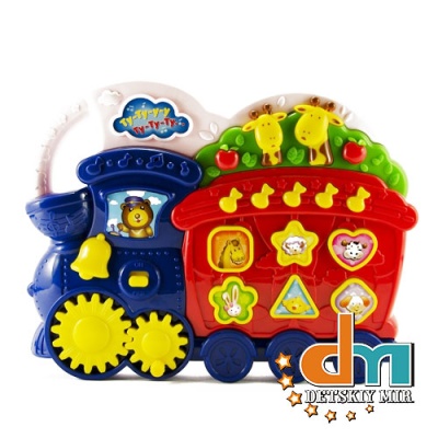 Развивающая игрушка Mommy Love FV10FY Паровозик (озвученная)