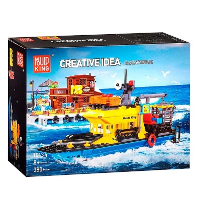 Конструктор Спасательный корабль 380 деталей 10134 2