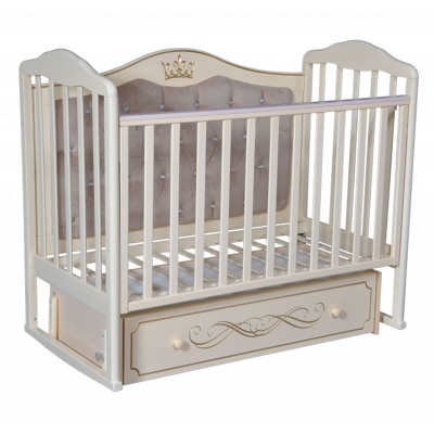 Кровать детская Алита 777 с мягкой стенкой и универсальным маятником Антел