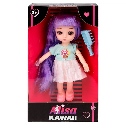 Кукла Alisa Kawaii mini 15 см 1toy Т24352