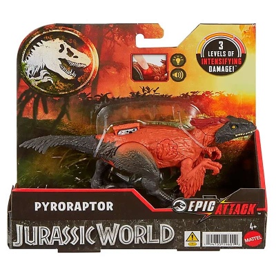 Фигурка Динозавр Питрораптор Jurassic World Mattel HTP67 5