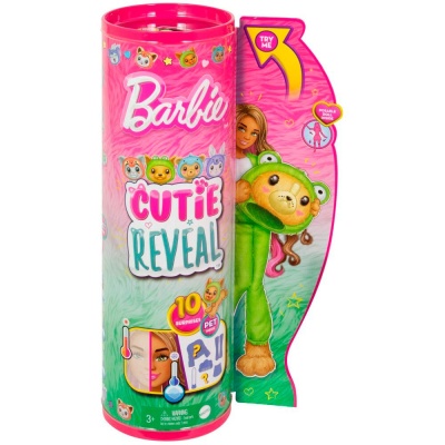Кукла Барби Barbie Cutie Reveal в костюме лягушки 29 см Mattel 194735178742 Кукла Барби Barbie Cutie Reveal в костюме лягушки 29 см Mattel 194735178742