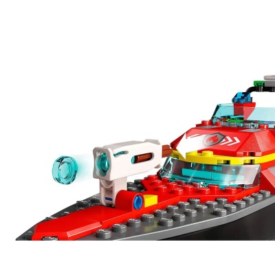 Конструктор Lego City 60373 Пожарная спасательная лодка 4