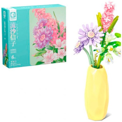 Конструктор Букетик в вазе 360 деталей 611065 3