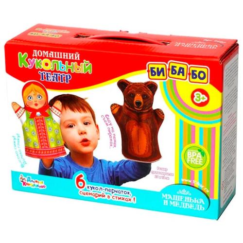 Домашний кукольный театр Маша и медведь Десятое королевство 04137 фото 5