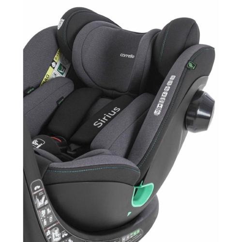 Автокресло Carrello Sirius AY949 CRL-8808 Absolute Black фото 3