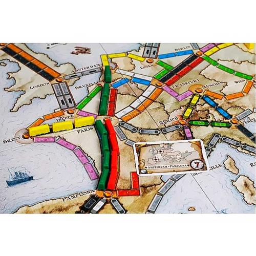Настольная игра Ticket to Ride Европа Hobby World 1032 фото 2