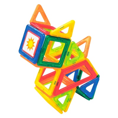 Магнитный конструктор Big Magnetic Blocks 42 детали Brauberg 663846 1