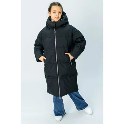 Пальто Deloras 22204 чёрный 03 Пальто Deloras 22204 чёрный 03