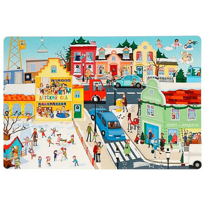 Книга Зимние забавы Виммельбух Росмэн 67611 2