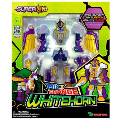 Игрушка Трансформер Супер10 Вайтхорн Миксчендж Yong Toys 314068 3