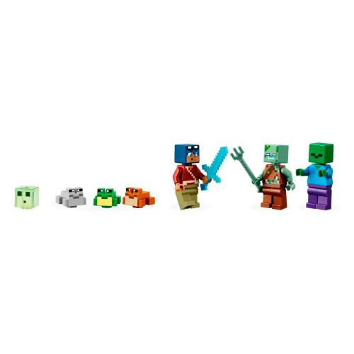 Конструктор Lego Minecraft 21256 Лягушачий дом фото 5