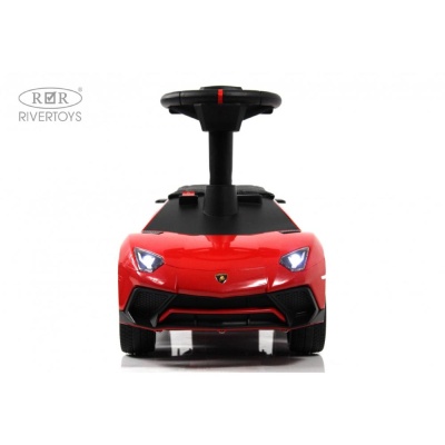 Детский толокар RiverToys M555MM-D красный 02