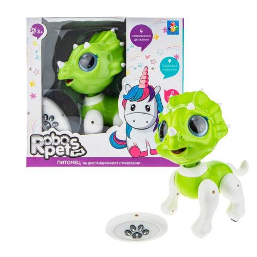 Игрушка интерактивная Динозавр RoboPets 1toy Т21565