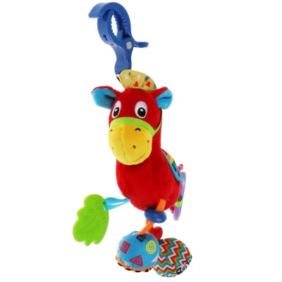 Текстильная игрушка погремушка Лошадка Умка RV-H4