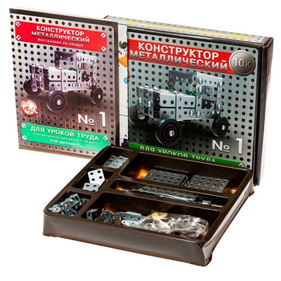 Конструктор для уроков труда №1 130 деталей Десятое Королевство 02077 1