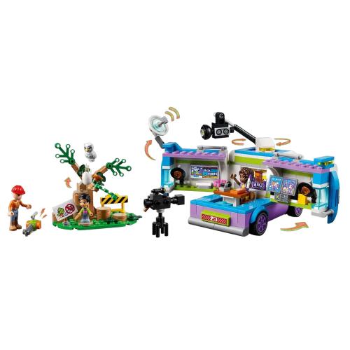 Конструктор Lego Friends 41749 Фургон отдела новостей фото 2