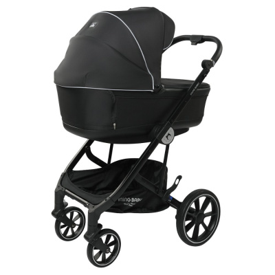 Коляска 2 в 1 Ining Baby Sevila KR338 black 04
