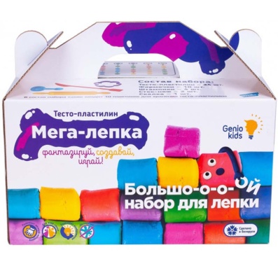 Набор для детской лепки Мега лепка Dream Makers TA1084 1