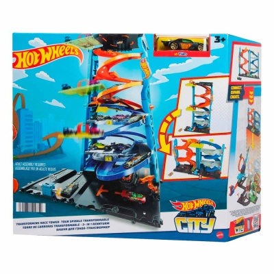 Трансформируемая башня для гонок 2 в 1 Hot Wheels HKX43 4