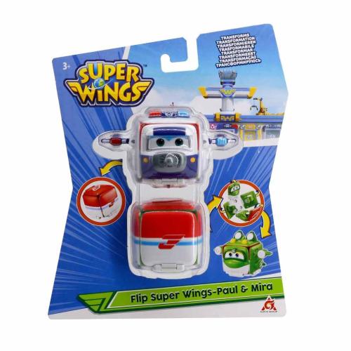 Игрушка Перевертыш Пол и Мира Super Wings EU740570B фото 6