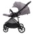Прогулочная коляска Peppy Amici Grey рама Black Chrome (LX)