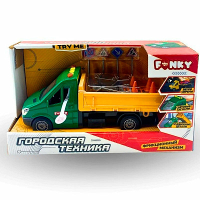 Игрушка машинка самосвал Funky Toys FT0625842 5