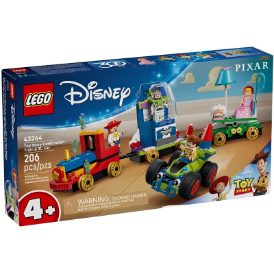 Конструктор Lego Disney 43264 Праздничный поезд и машинка