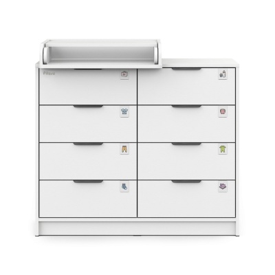 Комод пеленальный Pituso Kids Optimum БП-00003893 Белый-белый 05