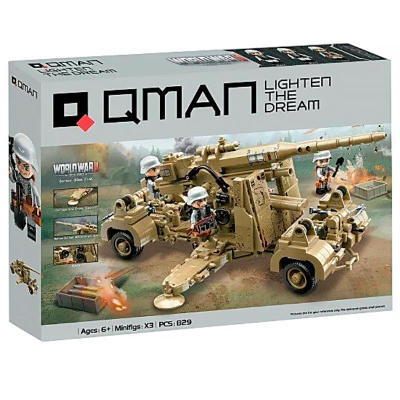 Конструктор Боевая машина 829 деталей C21027 Qman FCJ0819815 4