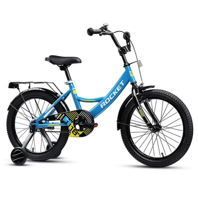 Велосипед двухколёсный 18 Rocket Gem 18.GEM.L/BL.25 голубой 02