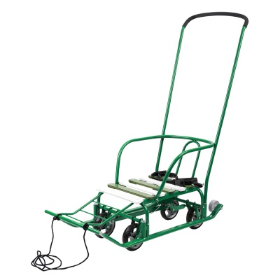 Санки детские Тимка 5 универсал+ Ника Т5У+/З зелёный 01