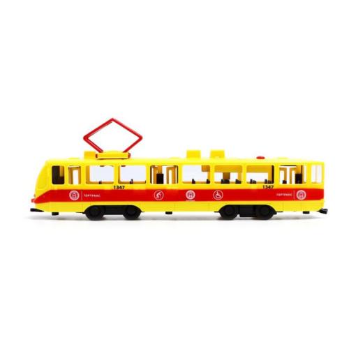 Модель Трамвай Технопарк TRAM71403-30PL-YERD фото 3