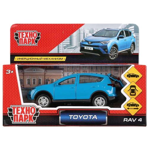 Металлическая инерционная машинка TOYOTA RAV4 12 см Технопарк RAV4-BU фото 2