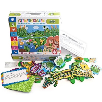 Игра настольная Ученые крокодилы Фантазер 830301 2