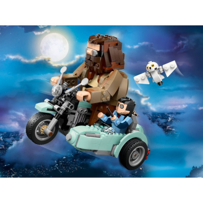 Конструктор Lego Harry Potter 76443 Поездка Хагрида и Гарри на мотоцикле