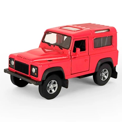 Машинка инерционная Land Rover Defender масштаб 1:38 Welly 42392W 3